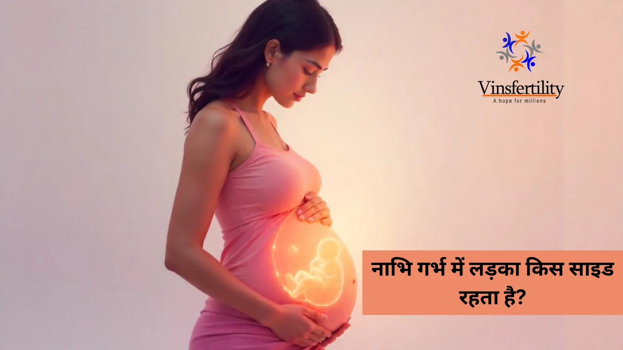 नाभि गर्भ में लड़का किस साइड रहता है?